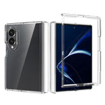 Custodia per telefono trasparente antigraffio in acrilico con cerniera, For Galaxy Z Fold8 5G, For Galaxy Z Fold8 Ultra 5G, For Galaxy Z Flip8 5G
