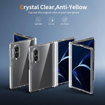 Custodia per telefono trasparente antigraffio in acrilico con cerniera, For Galaxy Z Fold8 5G, For Galaxy Z Fold8 Ultra 5G, For Galaxy Z Flip8 5G