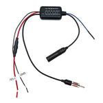 Selettore audio per antenna amplificata dell'autoradio