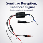 Selettore audio per antenna amplificata dell'autoradio