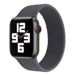 Cinturino in silicone con motivo intrecciato a giro singolo per Apple Watch Series 6 e SE e 5 e 4 44 mm / 3 e 2 e 1 42 mm, S, M, L