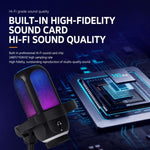 APK001 Microfono a condensatore cantilever USB con riduzione del rumore AI