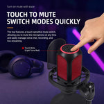 APK001 Microfono a condensatore cantilever USB con riduzione del rumore AI
