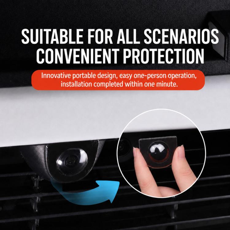 Copertura protettiva per l'obiettivo della fotocamera anteriore per Tesla Model Y / Y L, Protective Cover