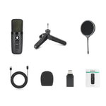 Set con treppiede per microfono a condensatore USB ad alta capacità di campionamento X502