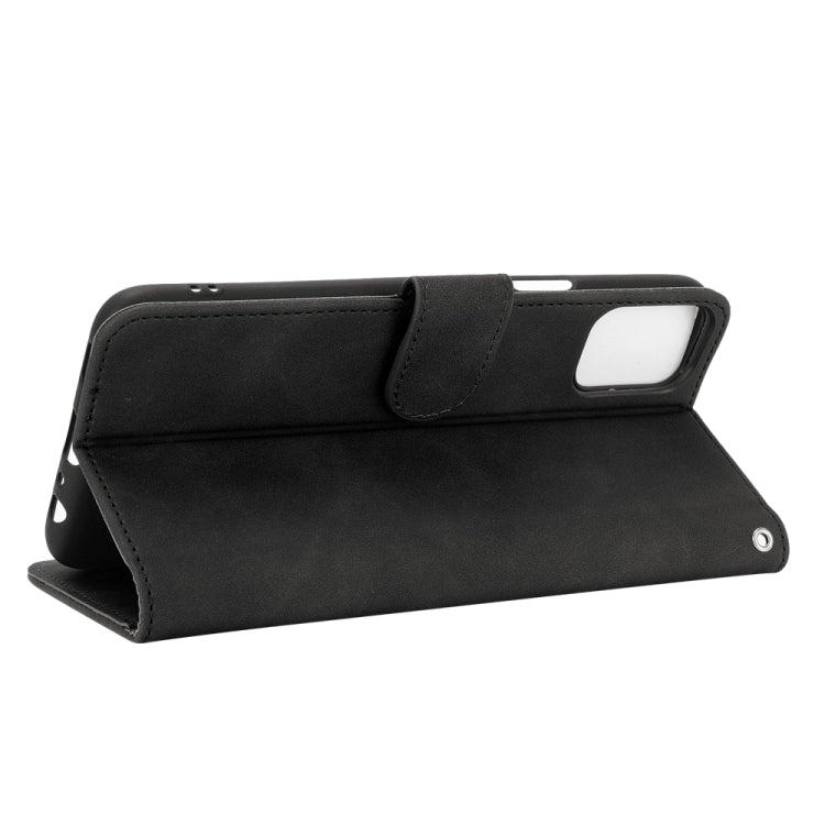 Tinta unita Skin Feel Fibbia magnetica Flip orizzontale Custodia in pelle PU con struttura in vitello con supporto e slot per schede e portafoglio, For LG K42, For LG Wing 5G, For OPPO Realme V5 / Realme Q2, For Wiko View5 Plus                         ...