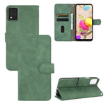 Tinta unita Skin Feel Fibbia magnetica Flip orizzontale Custodia in pelle PU con struttura in vitello con supporto e slot per schede e portafoglio, For LG K42, For LG Wing 5G, For OPPO Realme V5 / Realme Q2, For Wiko View5 Plus                         ...