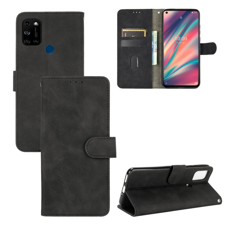 Tinta unita Skin Feel Fibbia magnetica Flip orizzontale Custodia in pelle PU con struttura in vitello con supporto e slot per schede e portafoglio, For LG K42, For LG Wing 5G, For OPPO Realme V5 / Realme Q2, For Wiko View5 Plus                         ...