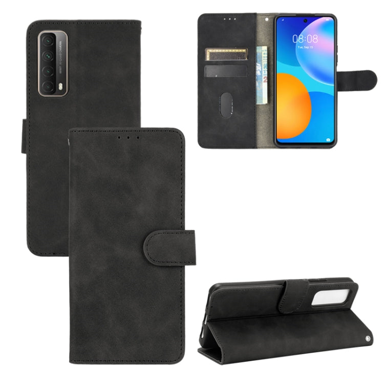 Tinta unita Skin Feel Fibbia magnetica Flip orizzontale Custodia in pelle PU con struttura in vitello con supporto e slot per schede e portafoglio, For LG K42, For LG Wing 5G, For OPPO Realme V5 / Realme Q2, For Wiko View5 Plus                         ...