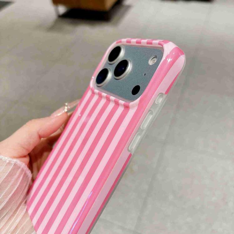 Custodia per telefono in TPU con stampa IMD a strisce verticali a copertura totale., For iPhone 18 Pro, For iPhone 18 Pro Max, For iPhone 17 Pro Max, For iPhone 17 Pro