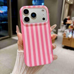 Custodia per telefono in TPU con stampa IMD a strisce verticali a copertura totale., For iPhone 18 Pro, For iPhone 18 Pro Max, For iPhone 17 Pro Max, For iPhone 17 Pro