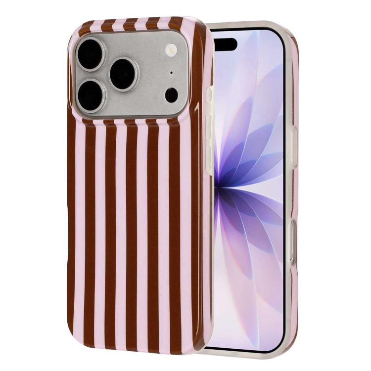 Custodia per telefono in TPU con stampa IMD a strisce verticali a copertura totale., For iPhone 18 Pro, For iPhone 18 Pro Max, For iPhone 17 Pro Max, For iPhone 17 Pro