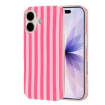 Custodia per telefono in TPU con stampa IMD a strisce verticali a copertura totale., For iPhone 16, For iPhone 15 Pro Max, For iPhone 15 Pro, For iPhone 15 Plus