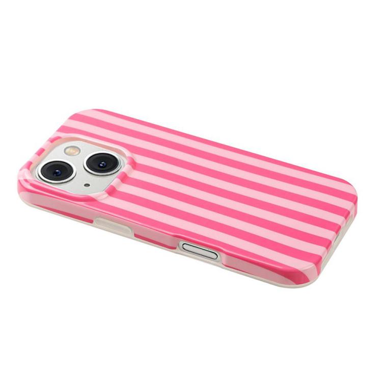 Custodia per telefono in TPU con stampa IMD a strisce verticali a copertura totale., For iPhone 15, For iPhone 14 Plus, For iPhone 14 / 13, For iPhone 14 Pro