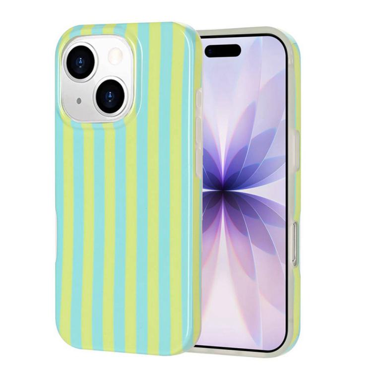 Custodia per telefono in TPU con stampa IMD a strisce verticali a copertura totale., For iPhone 15, For iPhone 14 Plus, For iPhone 14 / 13, For iPhone 14 Pro