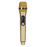 Microfono wireless ricaricabile E1 UHF 2 in 1