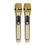 Microfono wireless ricaricabile E1 UHF da 1 a 2