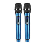 Microfono wireless ricaricabile E1 UHF da 1 a 2