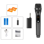 Microfono wireless portatile ricaricabile GE1 2.4G, Single Microphone, Dual Microphones