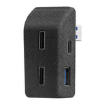 Stazione di aggancio per vano portaoggetti e console centrale dell'auto, For Tesla Model Y, For Tesla Model 3/ Y / Y L Docking Station