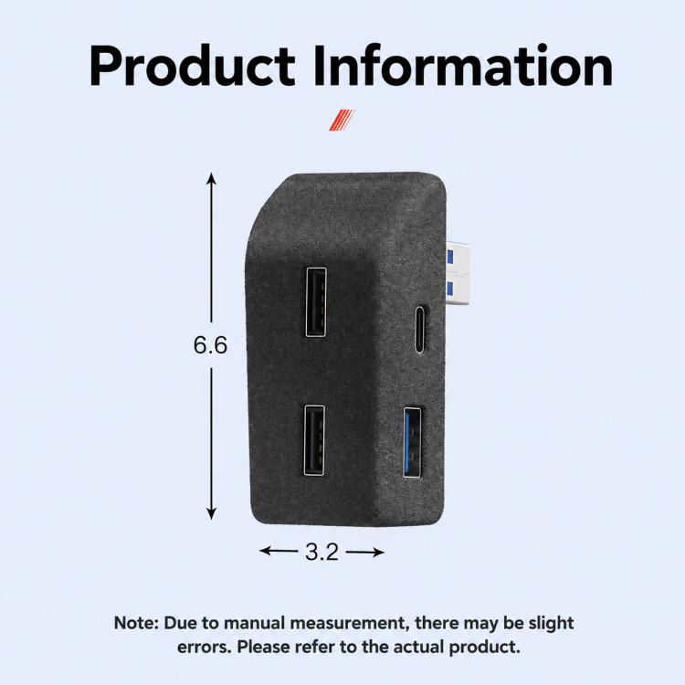 Stazione di aggancio per vano portaoggetti e console centrale dell'auto, For Tesla Model Y, For Tesla Model 3/ Y / Y L Docking Station