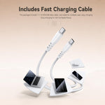 Caricabatterie rapido Yesido PD45W GaN Type-C con cavo da Type-C a Type-C, EU Plug, UK Plug, US Plug