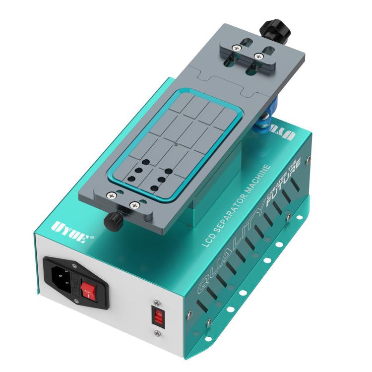Separatore UYUE 958S-2 con schermo LCD da 7 pollici, rotazione a 360° e pompa del vuoto integrata., EU Plug, US Plug
