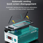Separatore UYUE 958S-2 con schermo LCD da 7 pollici, rotazione a 360° e pompa del vuoto integrata., EU Plug, US Plug