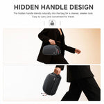 Borsa organizer Yesido WB63 con chiusura a impronta digitale
