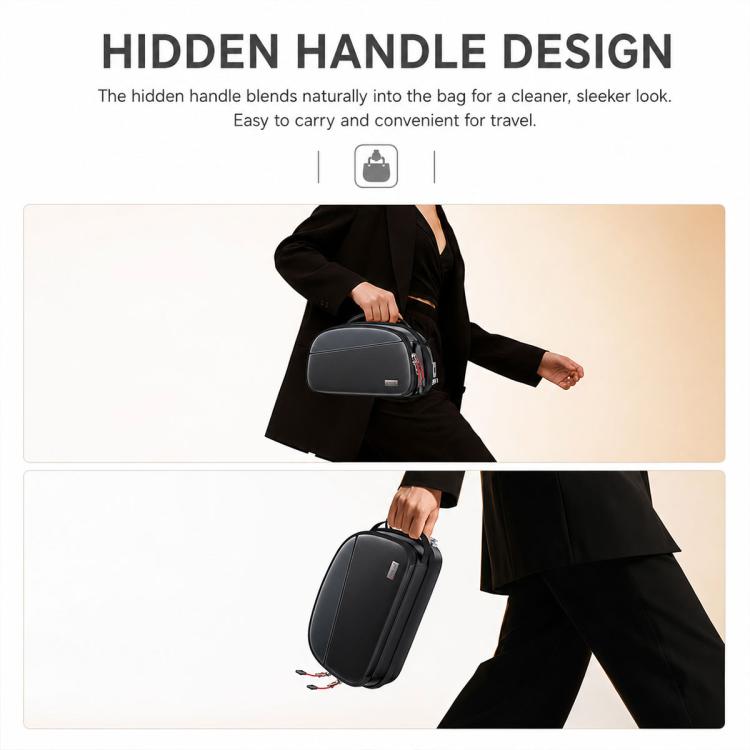 Borsa organizer Yesido WB63 con chiusura a impronta digitale