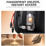 Borsa organizer Yesido WB63 con chiusura a impronta digitale