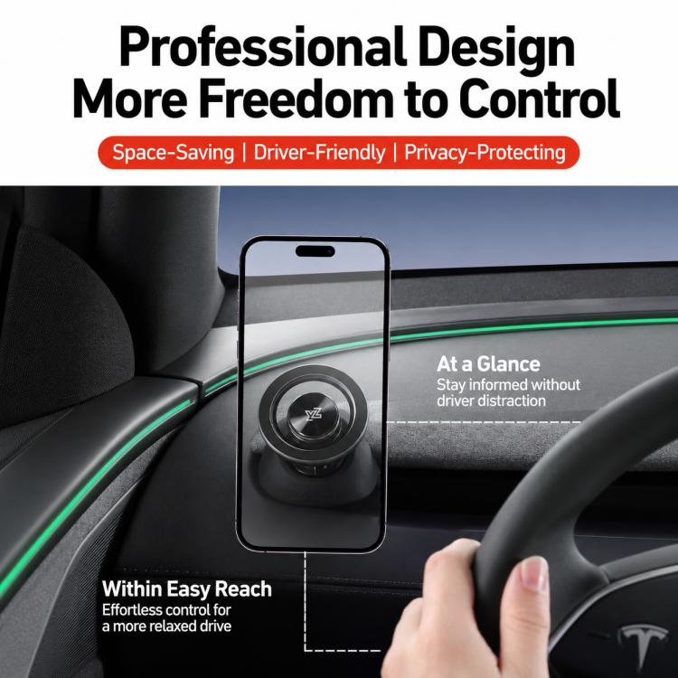 Supporto magnetico auto per Tesla Model 3/Y/Y L