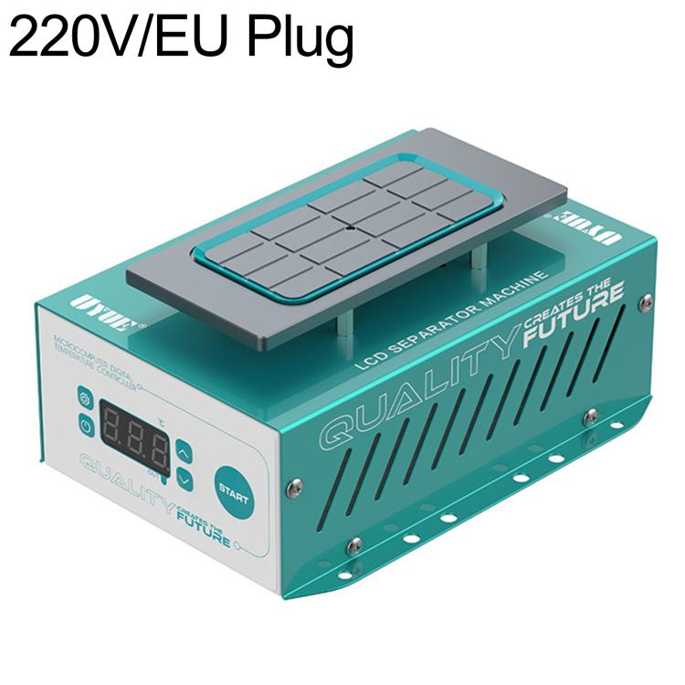 Macchina separatrice per schermi LCD di telefoni cellulari da 7 pollici UYUE 958S con pompa a vuoto integrata, EU Plug, US Plug