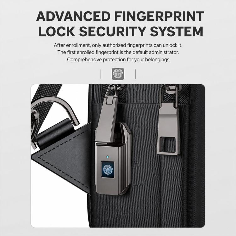 Borsa a tracolla Yesido WB64 con chiusura a impronta digitale