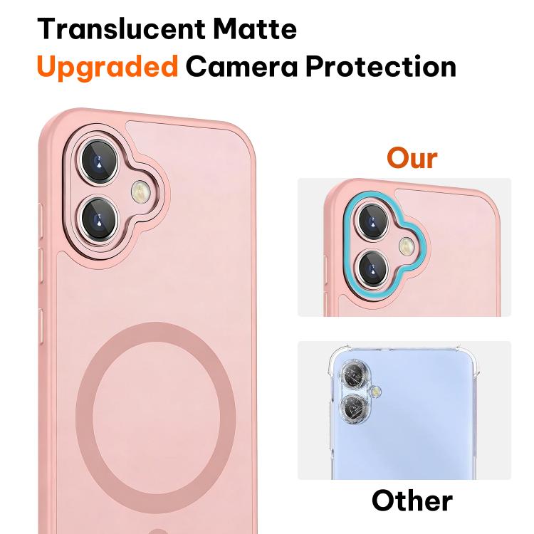 XDcase Skin Feel Custodia magnetica satinata per telefono con pellicola protettiva per obiettivo, For Galaxy A06 5G, For Galaxy A26 5G, For Galaxy A36 5G, For Galaxy A16 5G