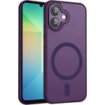 XDcase Skin Feel Custodia magnetica satinata per telefono con pellicola protettiva per obiettivo, For Galaxy A06 5G, For Galaxy A26 5G, For Galaxy A36 5G, For Galaxy A16 5G