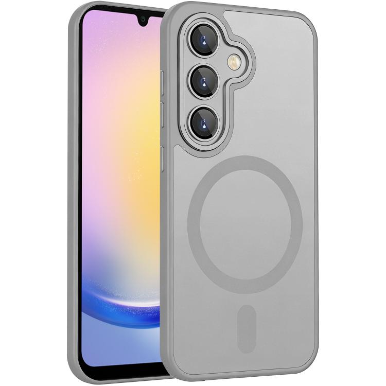 XDcase Skin Feel Custodia magnetica satinata per telefono con pellicola protettiva per obiettivo, For Galaxy A55 5G, For Galaxy A35 5G, For Galaxy A25 5G