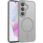XDcase Skin Feel Custodia magnetica satinata per telefono con pellicola protettiva per obiettivo, For Galaxy A55 5G, For Galaxy A35 5G, For Galaxy A25 5G