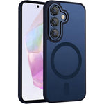 XDcase Skin Feel Custodia magnetica satinata per telefono con pellicola protettiva per obiettivo, For Galaxy A55 5G, For Galaxy A35 5G, For Galaxy A25 5G