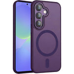 XDcase Skin Feel Custodia magnetica satinata per telefono con pellicola protettiva per obiettivo, For Galaxy A06 5G, For Galaxy A26 5G, For Galaxy A36 5G, For Galaxy A16 5G