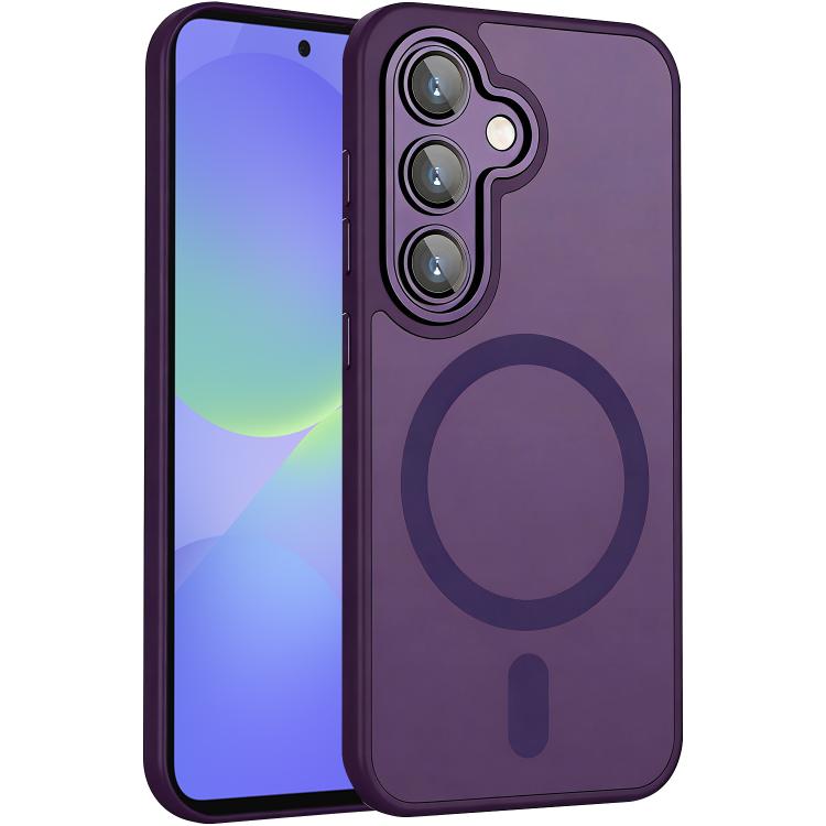 XDcase Skin Feel Custodia magnetica satinata per telefono con pellicola protettiva per obiettivo, For Galaxy A06 5G, For Galaxy A26 5G, For Galaxy A36 5G, For Galaxy A16 5G