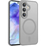 XDcase Skin Feel Custodia magnetica satinata per telefono con pellicola protettiva per obiettivo, For Galaxy A55 5G, For Galaxy A35 5G, For Galaxy A25 5G