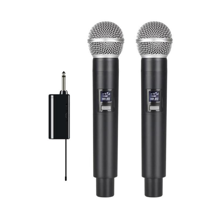 Microfono wireless portatile E5 da 1 a 2 pollici, 2,4 GHz
