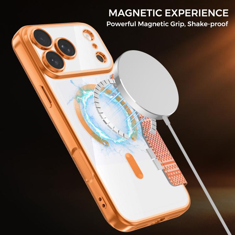 Custodia per telefono in ecopelle con protezione RFID magnetica a quadri colorati., For iPhone 17 Pro Max, For iPhone 17 Pro
