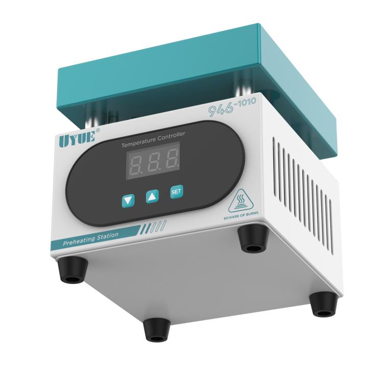 Piattaforma riscaldante a temperatura costante con schermo LCD da 400 W UYUE 946-1010, US Plug, EU Plug