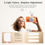 Supporto magnetico per telefono Yesido DH18 con luce di riempimento e specchio, DH18