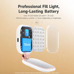 Supporto magnetico per telefono Yesido DH18 con luce di riempimento e specchio, DH18