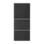 Pannello di controllo centrale in pelle scamosciata con adesivo antistatico, For Tesla Model Y / Y L / 3 Black, For Tesla Model Y / Y L / 3 Grey