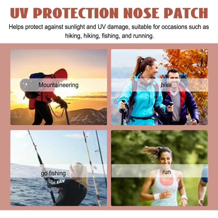 Strisce nasali protettive traspiranti anti-UV EELHOE