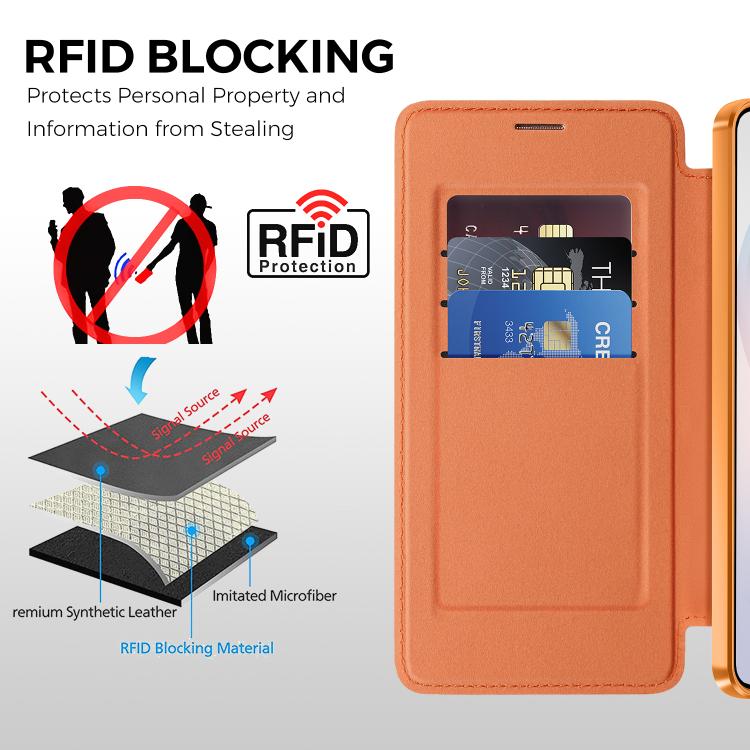Custodia per telefono in ecopelle con protezione RFID magnetica a quadri colorati., For Galaxy S26+ 5G, For Galaxy S26 Ultra 5G, For Galaxy S26 5G